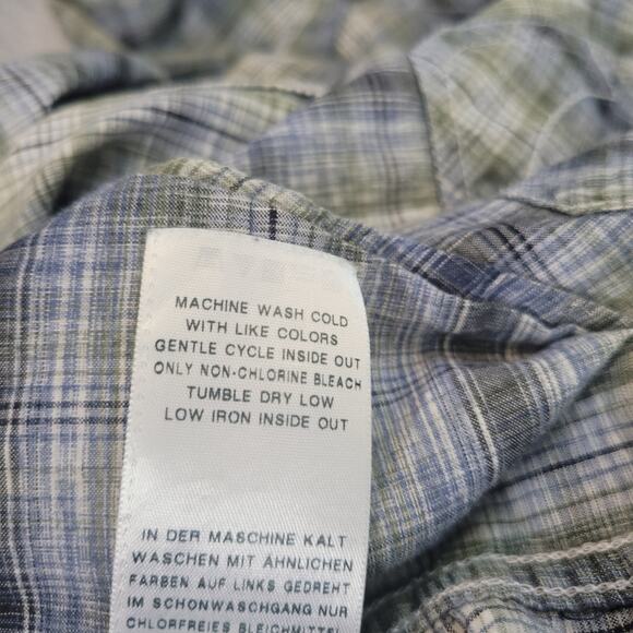 Plaid Button-Up Shirt - Picture 3 of 9